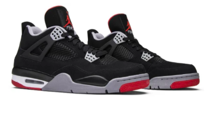 Jordan store 4's bred