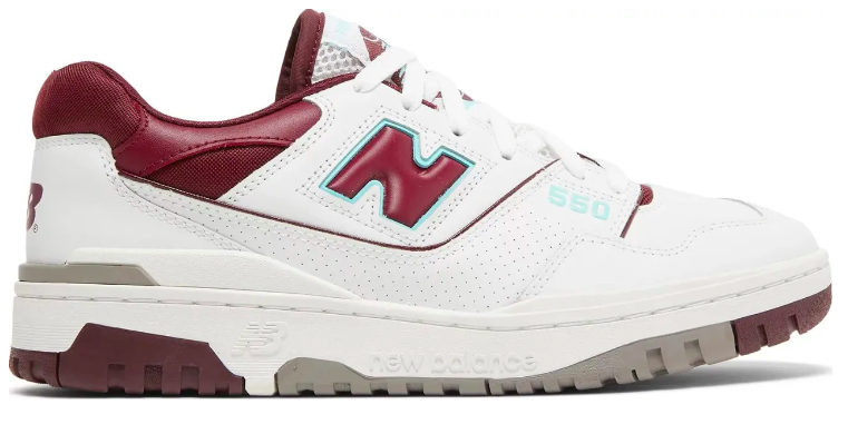 all burgundy new balance